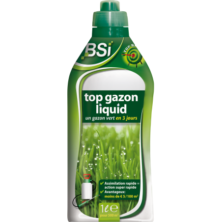 Top Gazon engrais liquide 1L - BSI 18635 BSI 10,50 € Ornibird