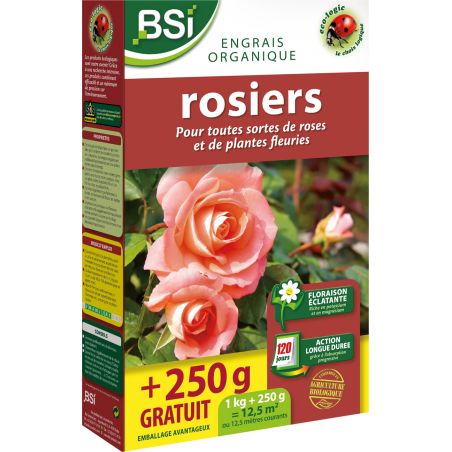 Engrais Bio pour Rosiers 1kg - BSI 20300 BSI 9,95 € Ornibird