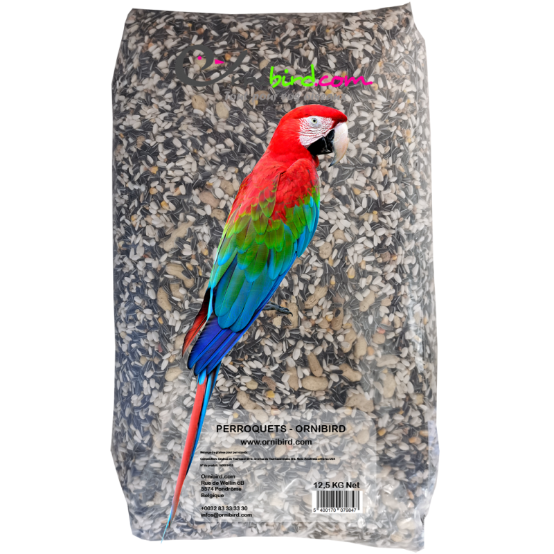 Perroquets - Ornibird, mélange pour perroquets 12,5kg