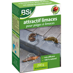 Attractif Limaces 200gr - BSI à 16,50 € - BSI - 19151 - Plantes, Buis & Légumes