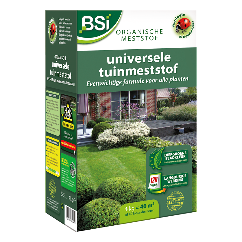 Engrais universel bio jardin 4kg - BSI