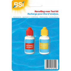 Recharge pH + Cl - BSI à 6,50 € - BSI - 6593 - Piscine