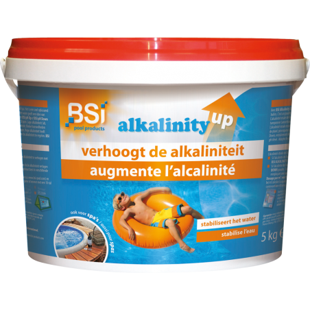 Alkalinity up, remonte l’alcalinité dans votre piscine ou spa 5kg - BSi à 26,95 € - BSI - 6432 - Piscine