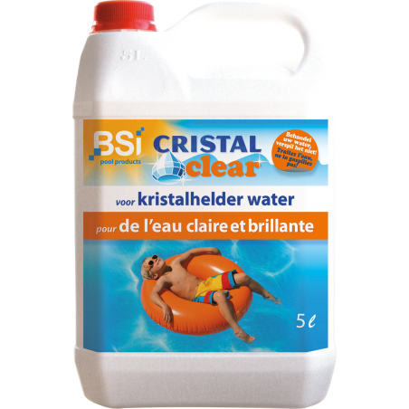 Cristal clear 5L - BSI à 68,95 € - BSI - 6227 - Piscine