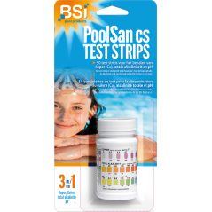 PoolSan Test Strips 50 pcs - BSI à 26,50 € - BSI - 64451 - Piscine