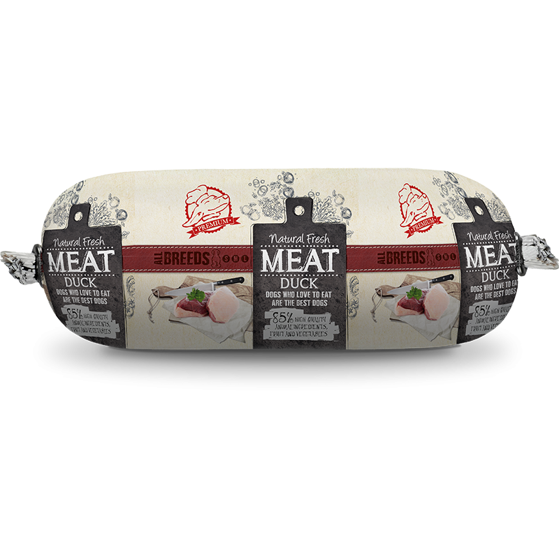 Saucisse pour chien Canard 600gr