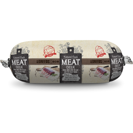 Saucisse pour chien Cerf 600gr à 4,40 € - Pet Solutions - NFM833160 - Snacks à la viande