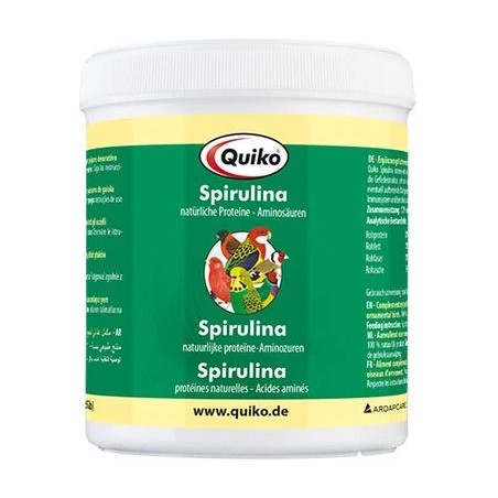 Spirulina, protéines naturelles et acides aminés 250gr - Quiko 200250 Quiko 17,80 € Ornibird