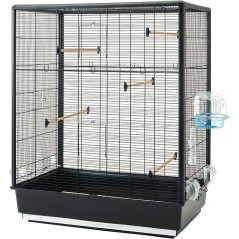 Cage oiseaux Primo 60 noir 80x50x115cm à 173,60 €
