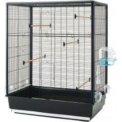 Cage oiseaux Primo 60 noir 80x50x115cm - Vadigran à 173,60 € - Vadigran - 12766 - Cages