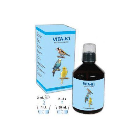 Vita - K1, complexe multivitaminé avec un supplément en vitamine K1 100ml - Easyyem EASY-VITK1100 Easyyem 12,40 € Ornibird