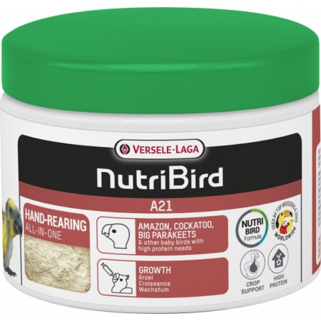 A21 Elevage à la main pour toutes sortes d'oisillons ayant un besoin élevé en protéines 250gr - Nutribird à 6,40 € - Nutribir...