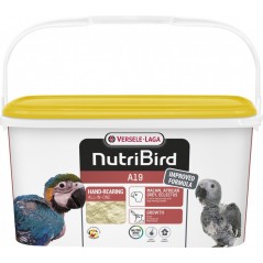 A19 - Elevage à la main pour toutes sortes d'oisillons ayant un besoin élevé en énergie 3kg - Nutribird à 50,35 € - Nutribird...