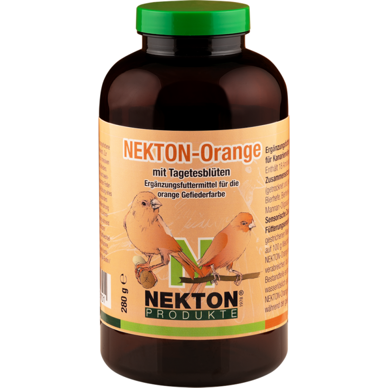 Nekton-Orange 280gr - Complément alimentaire pour canaris de couleur orange - Netkon