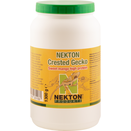 Nekton Crested Gecko mangue 1,3kg - Aliment complet sucrée hyperprotéiné - Nekton à 86,95 € - Nekton - 23113000 - Vitamines e...