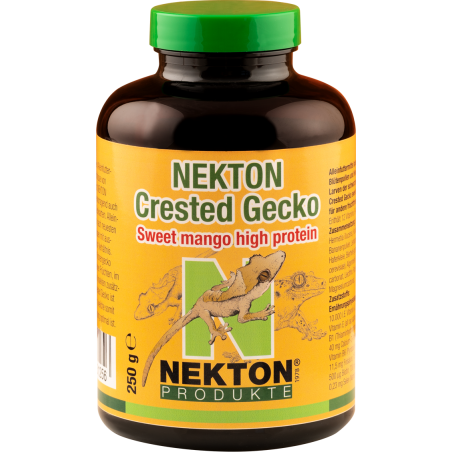 Nekton Crested Gecko mangue 250gr - Aliment complet sucrée hyperprotéiné - Nekton à 25,95 € - Nekton - 231250 - Vitamines et ...