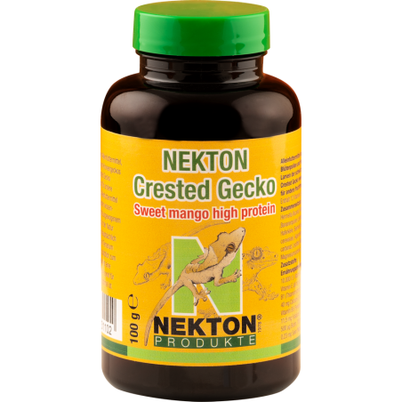 Nekton Crested Gecko mangue 100gr - Aliment complet sucrée hyperprotéiné - Nekton à 14,95 € - Nekton - 231100 - Vitamines et ...