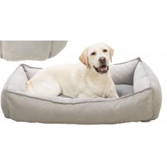 Lit Leni angulaire Gris/Sable 60x50cm - Trixie à 45,00 € - Trixie - 37993 - Coussins rectangulaires