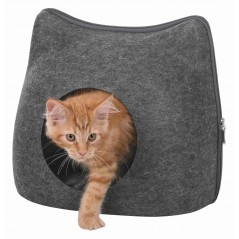 Abri Cat 38x35x37cm Anthracite - Trixie à 25,00 € - Trixie - 36318 - Paniers