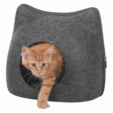 Abri Cat 38x35x37cm Anthracite - Trixie à 25,00 € - Trixie - 36318 - Paniers