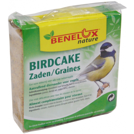 BirdCake Graines pour oiseaux du ciel 300gr à 2,05 € - Benelux - 17542 - Oiseaux de la nature