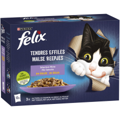 Tendres Effilés Sélection mixte en gelée 12x85gr - Felix 12471284 Purina 7,00 € Ornibird