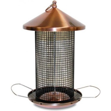 Silo d'alimentation en cuivre 55cm à 23,00 € - Benelux - 17320 - Oiseaux de la nature