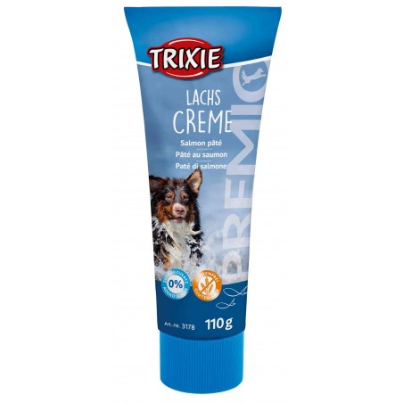 PREMIO Pâté au saumon 110gr - Trixie à 3,50 € - Trixie - 3178 - Snacks à la viande