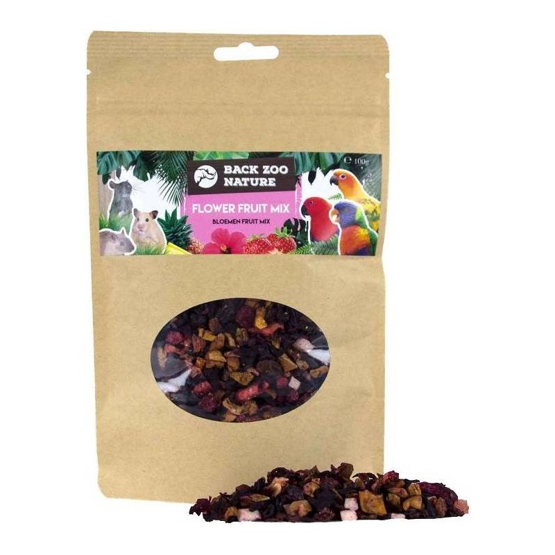 Fleurs Fruits Mix 100gr - Back Zoo Nature