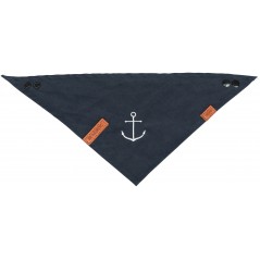 BE NORDIC Bandana Ancre L/50cm bleu foncé - Trixie à 7,00 € - Trixie - 17325 - Casquettes & bandanas