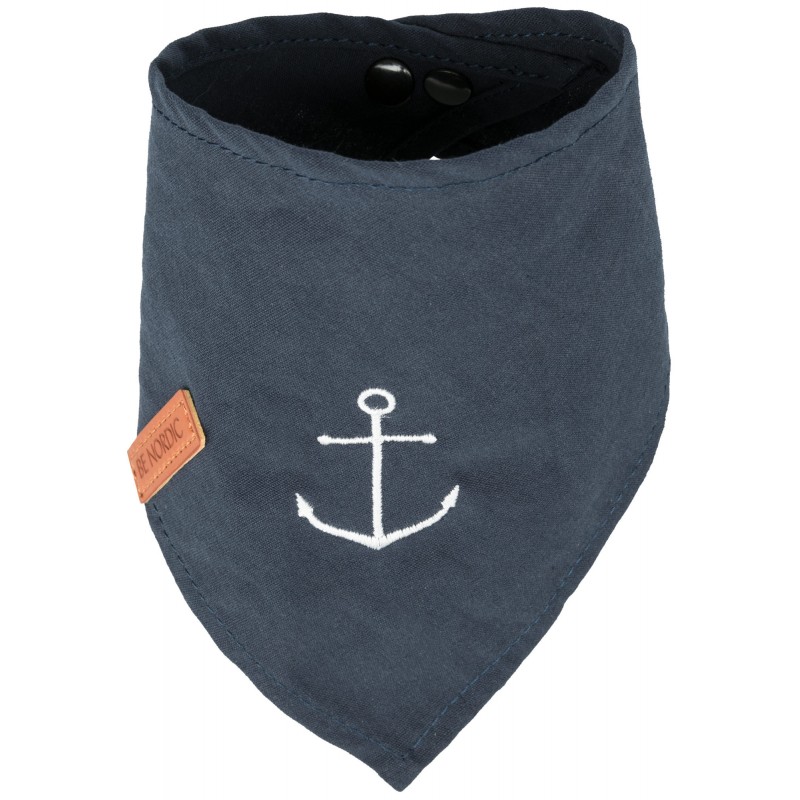 BE NORDIC Bandana Ancre L/50cm bleu foncé - Trixie