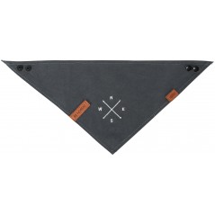 BE NORDIC Bandana Rose des vents M/40cm gris foncé - Trixie à 6,00 € - Trixie - 17333 - Casquettes & bandanas