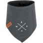 BE NORDIC Bandana Rose des vents M/40cm gris foncé - Trixie