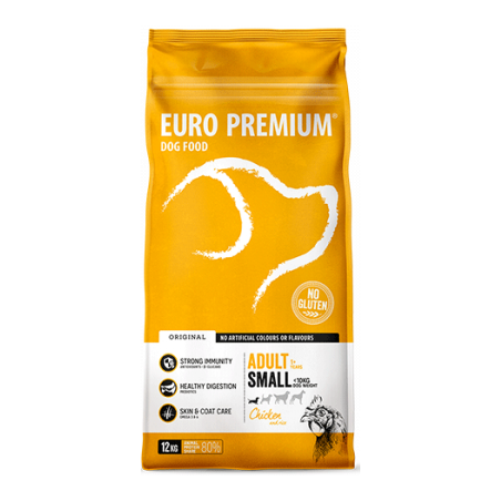 Small Adult Chicken & Rice 3kg - Euro Premium à 17,95 € - Euro Premium - Dog Food - 61112 - Euro Premium - Dog Food