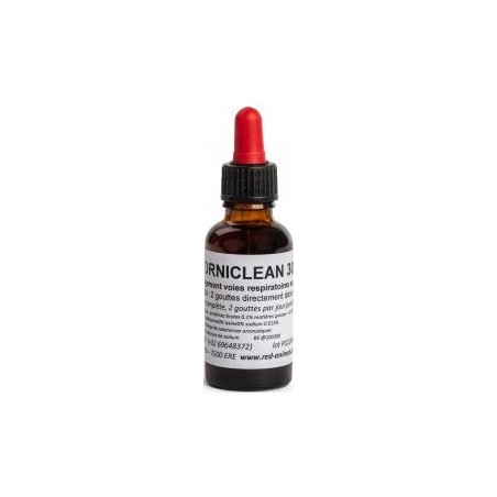 Orniclean 30ml dégage la tête, préparation concours - Red Animals ORNI30 Red Animals 14,50 € Ornibird