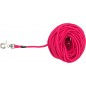 Laisse à pister, ronde Fushia S-L 15m/6mm - Trixie