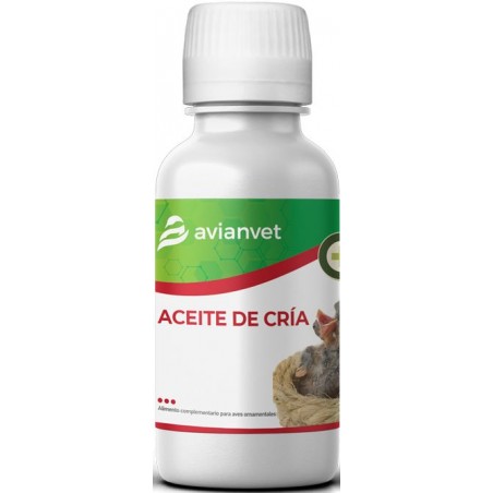 Aceite De Cria - Huile d'élevage 100ml - Avianvet à 10,10 € - Avianvet - 89708 - Vitamines et Compléments