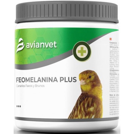 Feomelanina Plus - Aliment minéral complémentaire 250gr - Avianvet à 22,85 € - Avianvet - 25838 - Mineraux