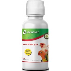 Vitamina B+K - Aliment complémentaire 100ml - Avianvet à 8,50 € - Avianvet - 25966 - Vitamines et Compléments