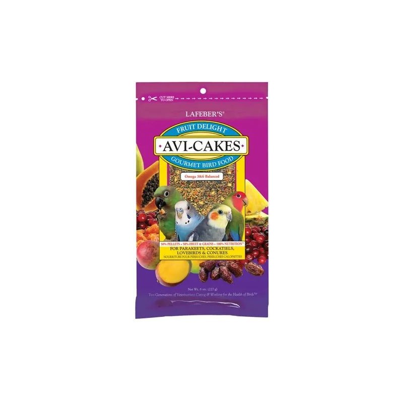 Avi-Cakes Fruit Delight - Cockatiel - 227gr - Lafeber's