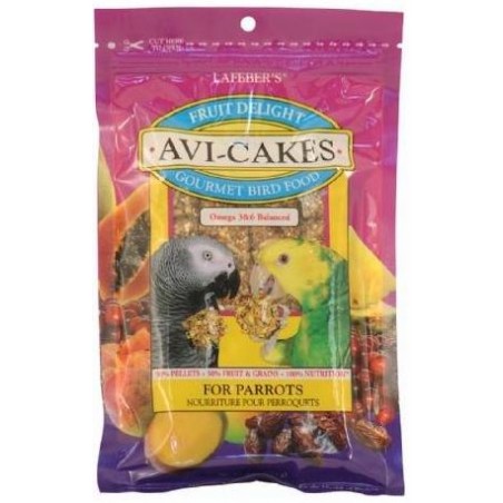 Avi-Cakes Fruit Delight - Parrot - 227gr - Lafeber's à 11,95 € - Lafeber's - LF36230 - Lafeber's