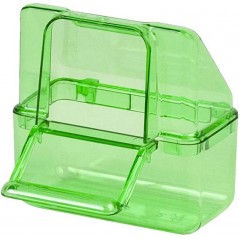 Mangeoire cage Italienne verte 7x4x8cm - 2G-R à 0,45 € - 2G-R - ART-024G - Mangeoires