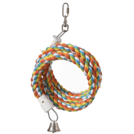 Jouets pour oiseaux Spirale d'escalade corde M à 18,15 € - Benelux - 13919 - Jouets