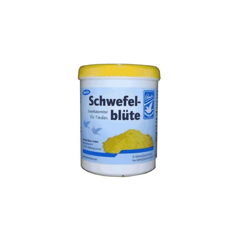 Schwefelbute (fleur de soufre) 600gr - Backs