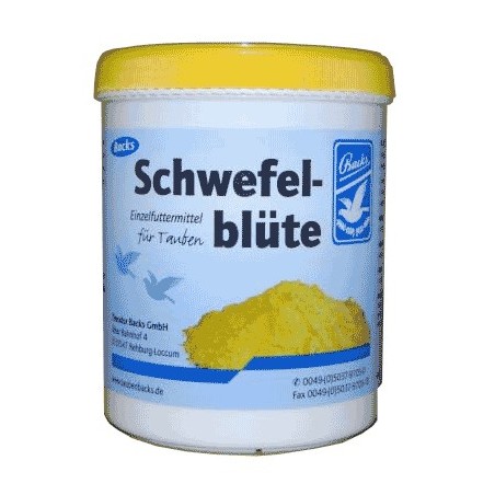 Schwefelbute (flower of sulfur) 600gr - Backs 28089 Backs 9,30 € Ornibird