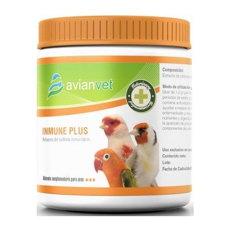 Immune Plus aliment complémentaire 250gr - Avianvet à 20,30 € - Avianvet - 25892 - Vitamines et Compléments