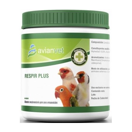 Respir Plus 125gr - Avianvet à 11,50 € - Avianvet - 26549 - Vitamines et Compléments