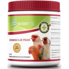 Vitamina E+Se Granulés 250gr - Avianvet à 13,30 € - Avianvet - 41772 - Vitamines et Compléments