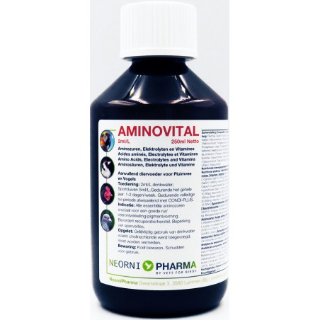 Aminovital 100ml - Neornipharma à 20,60 € - Neornipharma - A-100 - Vitamines et Compléments