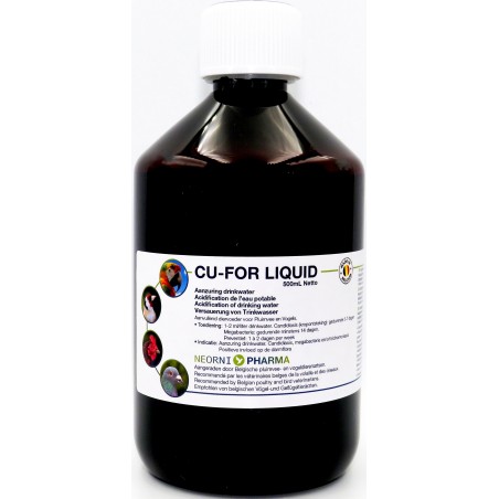 Cu-For Liquide 250ml - Neornipharma à 16,30 € - Neornipharma - C-F-L-250 - Complément Alimentaire